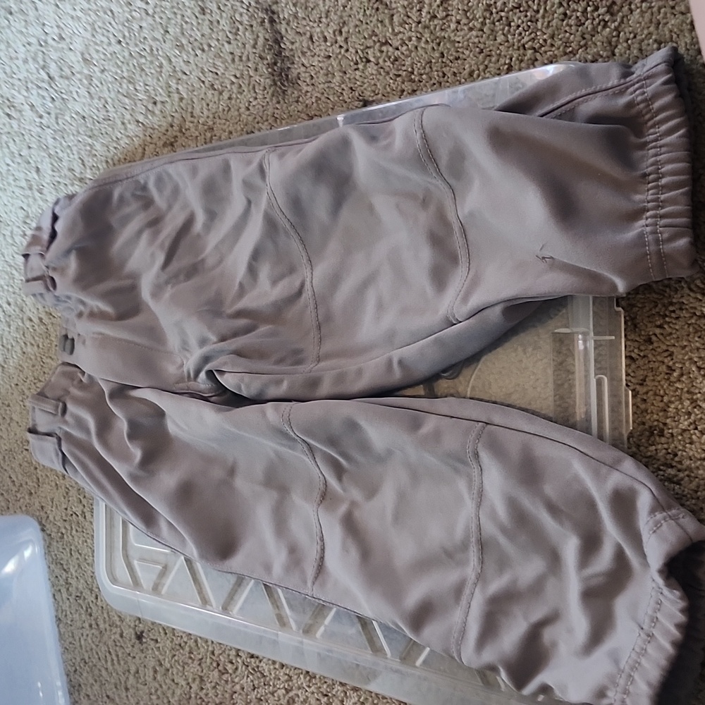 Gray Baseball Pants